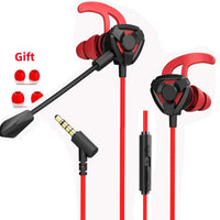 Wired Earphone Gaming Earbuds With Mic For Universal Game